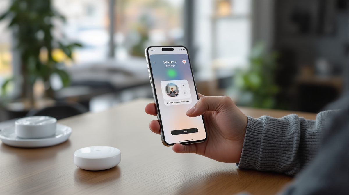 AirTag in der Wo ist App auf dem iPhone verwalten