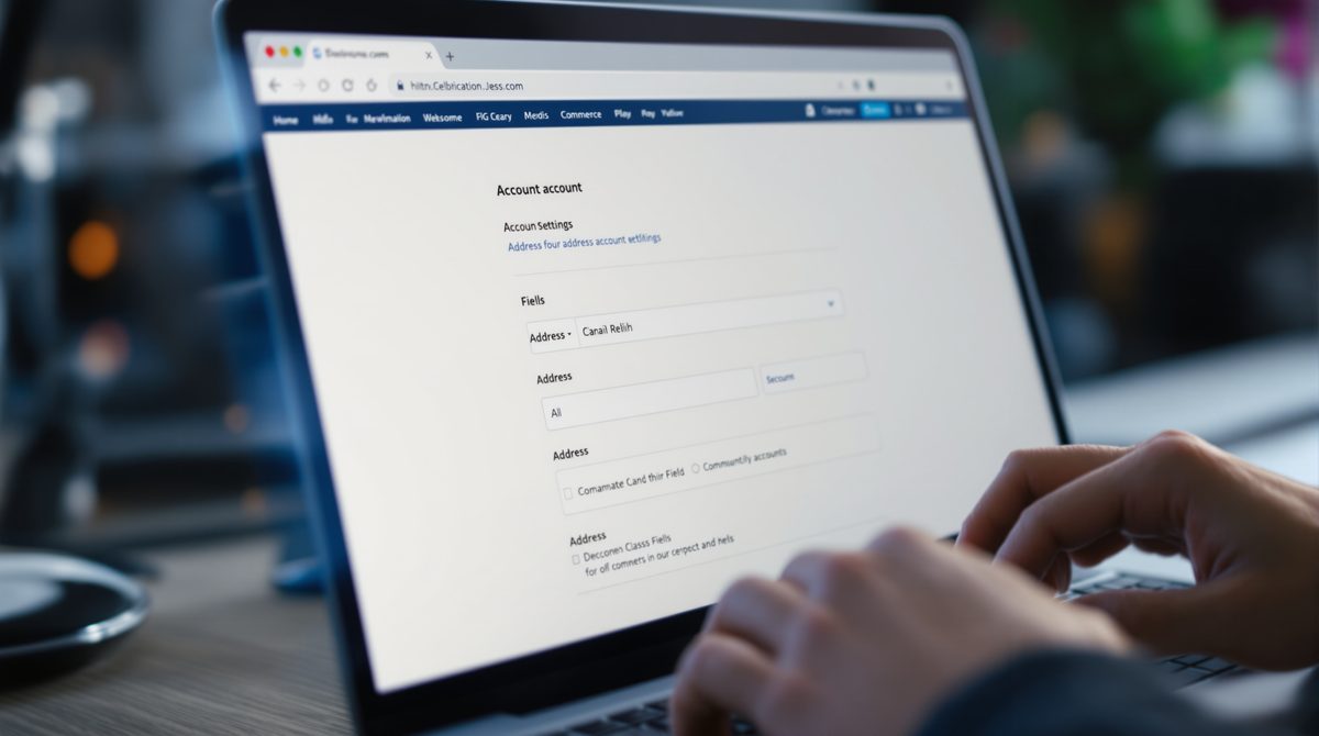 Adressfelder in den Amazon-Kontoeinstellungen am Computer bearbeiten