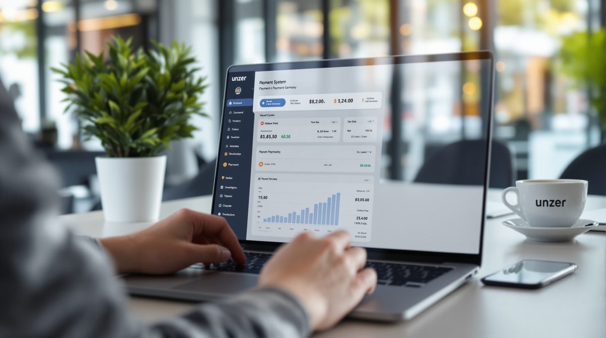 Unzer E-Com GmbH – Payment-Dashboard mit E-Commerce-Transaktionsübersicht