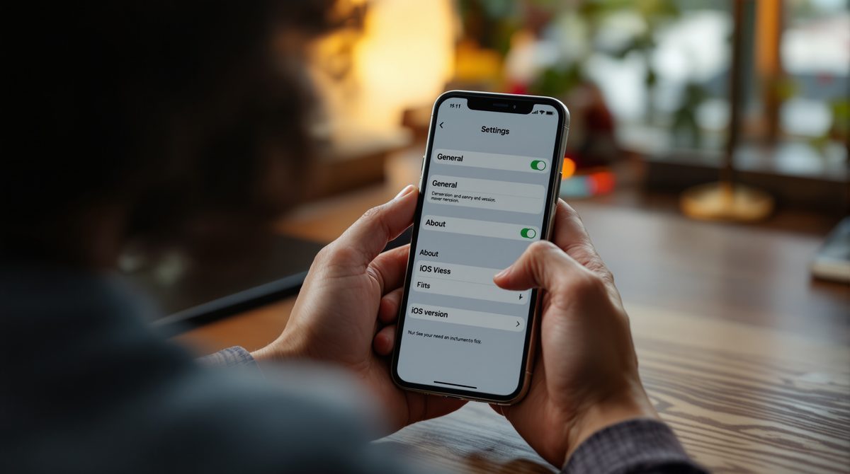 iPhone Einstellungen – Allgemein und Info zur Geräteidentifikation